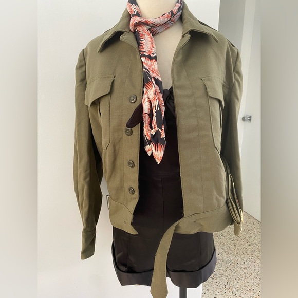 Vintage WOOL motorcycle bomber jacket M/L - Picture 3 of 3